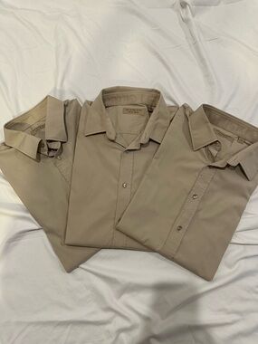 3 Burberry Men's Dress Shirts